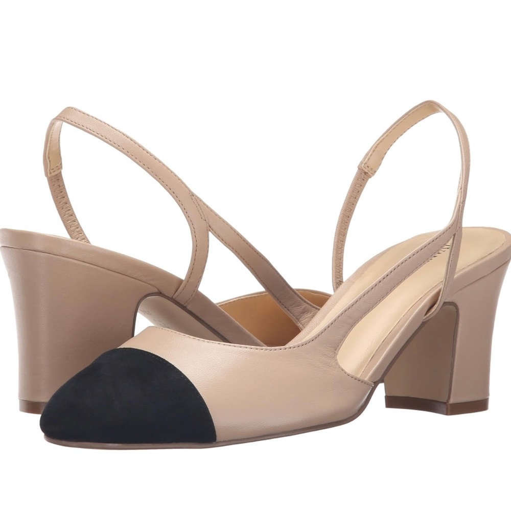 Ivanka Trump leather slingback heel